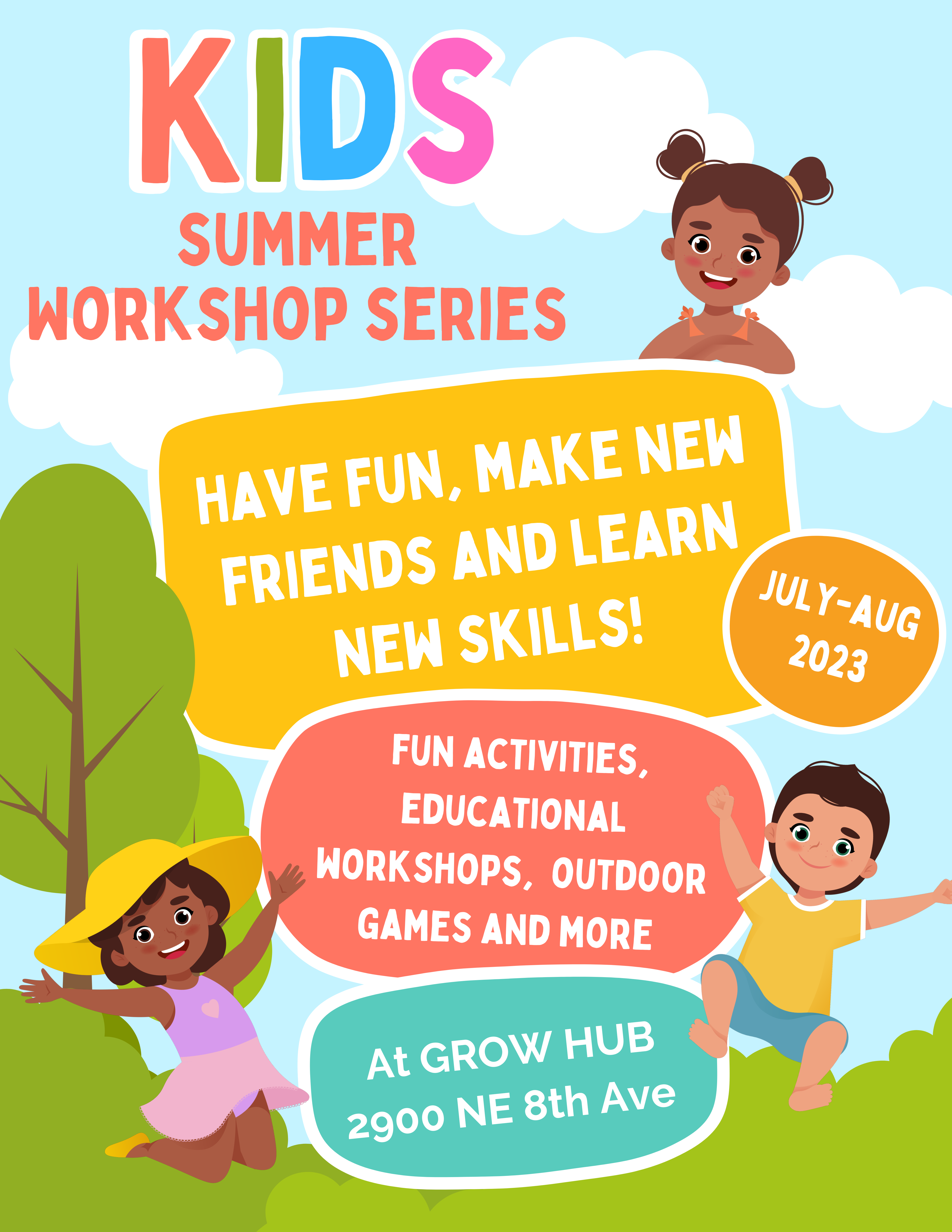 kids workshop Flyer (1) | GROW-HUB